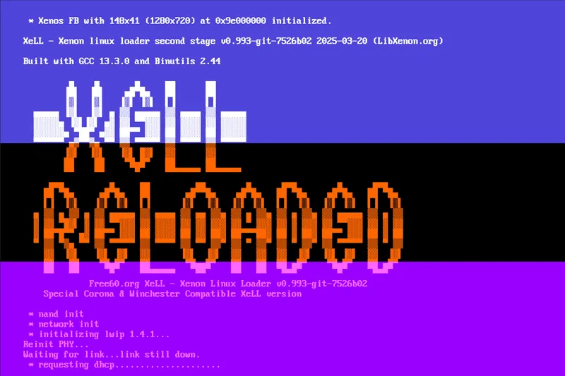 Schermata di XeLL Reloaded con variazioni di colore