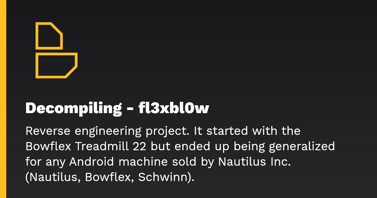 Decompiling - fl3xbl0w - Barrenechea